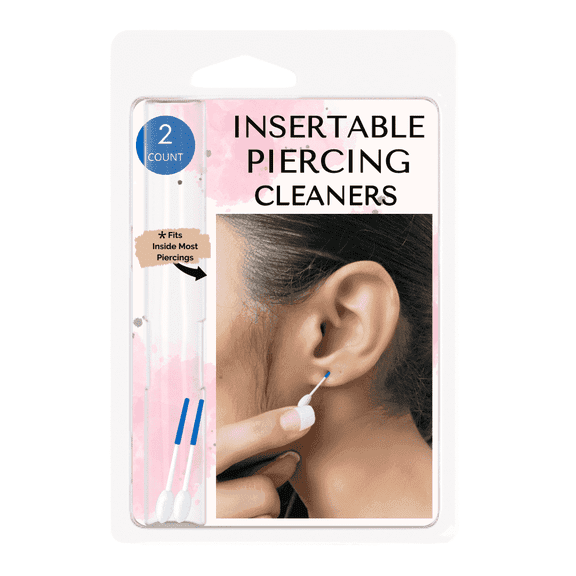 Insertable Piercing Applicator Sturdy Tips - 2 Count
