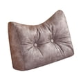 thumbnail image 2 of Almohada de Soporte Lumbar Adaptable Cojín Ergonómico para Respaldo en Sillón Almohada para Leer Y Descansar en Sofá Y Cama Fabricada en Tela Tecnológ Café gris, 2 of 8