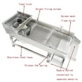thumbnail image 3 of Electric Straight Linear Vibrating Screen Vibrating Sieve Shaker with One 4mm Screen Stainless Steel, 3 of 10
