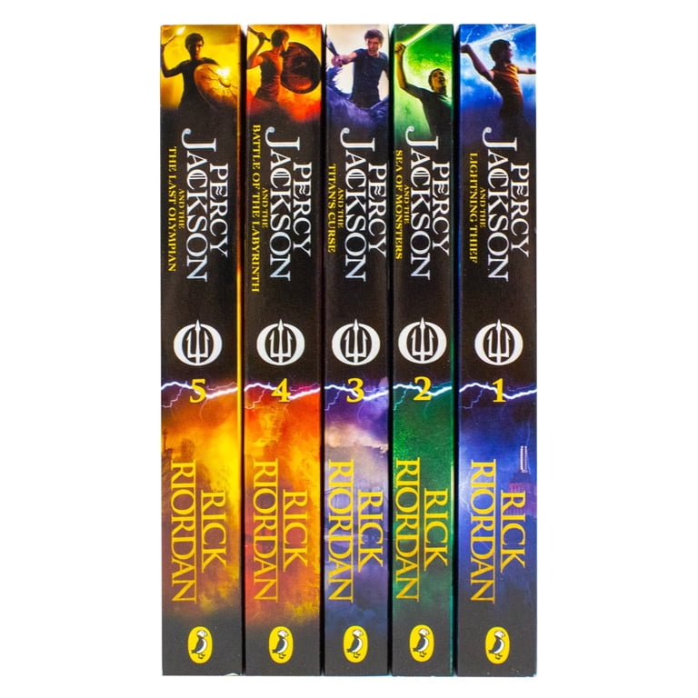 Percy Jackson: Complete Series Box Set - Olympians 5 Children Book