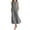 A-Black, variant on Jinhomg Summer Dresses for Women 2025 Casual Fit U Neck Cotton Linen Dress Lightweight Comfy Solid Sleeveless Maxi Sundresses with Pockets Khaki L