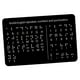 thumbnail image 2 of Tablero del alfabeto Braille, Aprendizaje Braille, Aluminio compacto, Enseñanza ligera Negro 1 pieza, 2 of 9