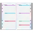 thumbnail image 6 of Budget Planner Refill,A6 Planner Replacement,A6 Binder Monthly Calendar Refill,Planner Refill Sheets Kit Colorful Monthly Weekly Inserts Deadline Tracker Meal Planning,Planner Refills Sheets,3 PCS, 6 of 9