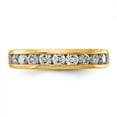 thumbnail image 4 of 14K Yellow Gold Diamond, Lab Grown Round Ring Band, 4 of 6