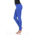 thumbnail image 4 of White Mark Cotton Solid Leggings- 201-Royal - Small, 4 of 5