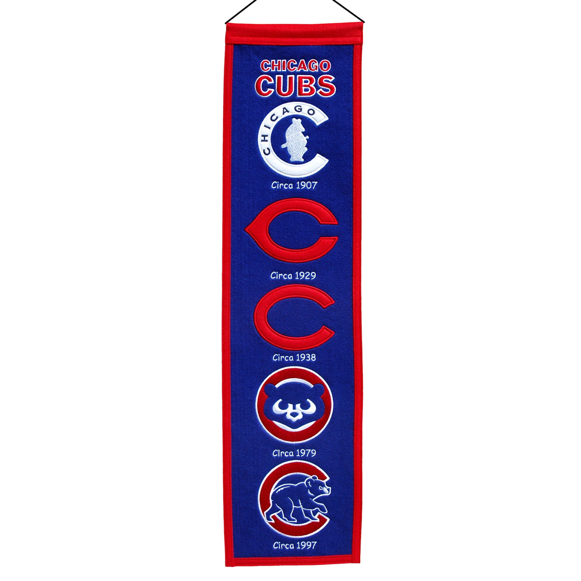 Chicago Cubs 8" x 32" Heritage Banner