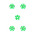 thumbnail image 3 of QualitChoice RISK Professional Rustproof Headset Cover Waterproof Exquisite Wear-resistant 28.6mm Front Fork Cycling Headset Accessories Green Pentagonal 5Set, 3 of 6