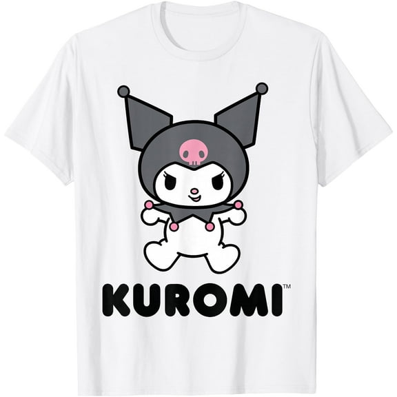 Kuromi Character Front DTG Print Unisex T-Shirt