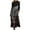 Gray, variant on Buigttklop Dresses for Women 2023,Autumn and Winter Casual Slim Long-Sleeved Long Bohemian Printed Dress,Fall Dresses for
