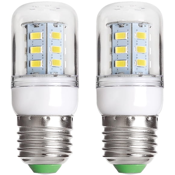 5304511738 Bombilla LED para refrigerador Frigidaire crosley Ken More 35W KEI D34L Bombilla para refrigerador Reemplaza PS12364857 AP6278388 (luz blanca de 85V-265V) - Paquete de 2