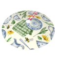 thumbnail image 2 of Kll 36" Christmas Tree Skirt Vintage Utensils Xmas Tree Skirts Mat For New Year Xmas Holiday Party Indoor Outdoor Home Decoration, 2 of 9