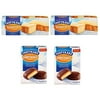 Tastykake Variety Pack | 4 Boxes | 2-Butterscotch Krimpets| 2-Peanut Butter Kandy Kakes| 1- Door2Door Connection Pen