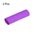 thumbnail image 3 of Uxcell Crepe Paper Roll Decoration 8.2ft Long 5.9 Inch Wide, Violet 3 Pack, 3 of 5