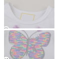 thumbnail image 6 of WIBACKER Toddler and Little Girl's Casual Ruffled Sleeveless Tutu Skater Princess Dress - 1PCS Butterfly, 6 of 6