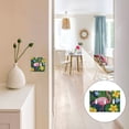 thumbnail image 7 of Yayeee Toggle Light Switch Wall Plate 3-Gang 6.37"x4.48" Decorative Outlet Cover, Pink Flamingo Pattern, 7 of 7