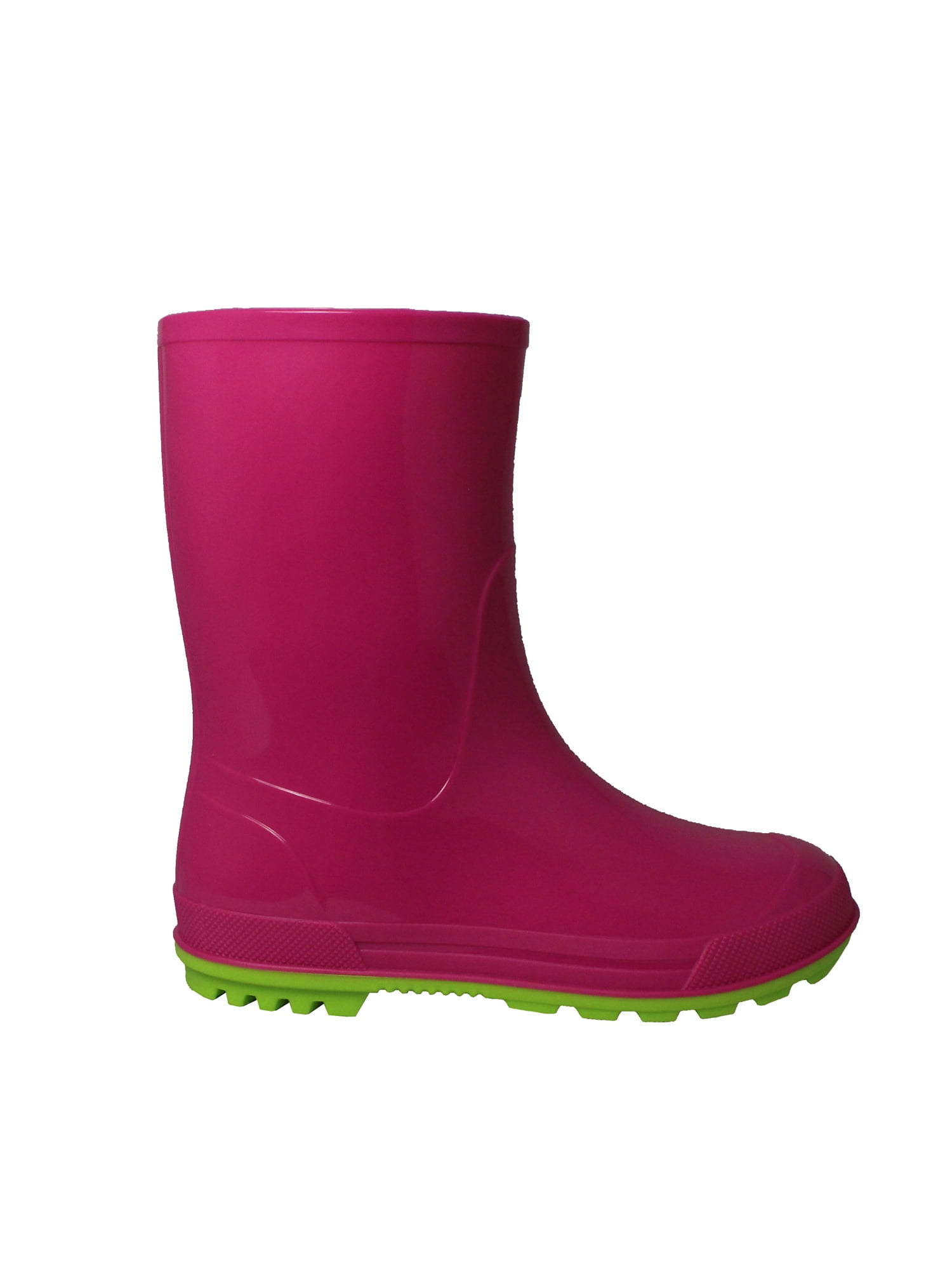 Wonder Nation Unisex Kids Waterproof Lightweight Puddle Jumpers Rain Boots, Multi-Color, Sizes 4-10