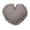 K, variant on Heart-Shaped Gingham Throw Pillow, for Bed, Sofa, Office and Trips
