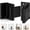 Black, variant on 2 Pack Door Reinforcement Lock Withstands 800lbs of Force, Door Security Lock Privacy Door Latch for in-Swinging Doors Extra High Resistance Home, Silver