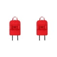 thumbnail image 1 of sweethay Organizador de almacenamiento multifuncional para asiento trasero de coche, bolsa colgante para coche de gran capacidad de viaje con varios Gran rojo 2piezas sweethay CBP030674, 1 of 5