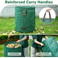 thumbnail image 4 of Reusable Yard Waste Bag, Heavy Duty, Upright Lawn Bags with Reinforced Handles for Garden Leaves and Waste Collection, Lightweight and Portable, 4 of 4