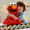 thumbnail image 3 of Sesame Street Tickle Me Elmo Giggle Max 18-Inch Interactive Plush Toy, Biggest Tickliest Elmo Ever, Ages 18 Months+, 3 of 11