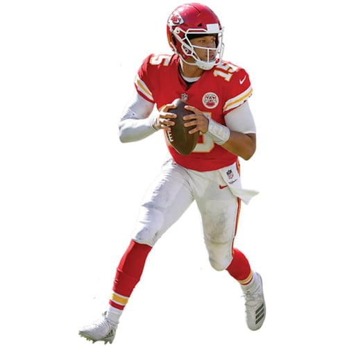 Fathead Patrick Mahomes Kansas City Chiefs Life Size Removable Wall ...