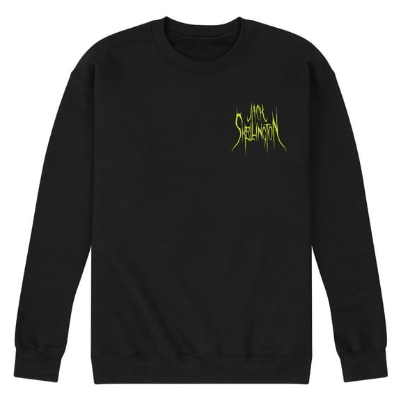 Nightmare Before Christmas - Halloween King Jack Skellington - Men's Crew Fleece Sweatshirt