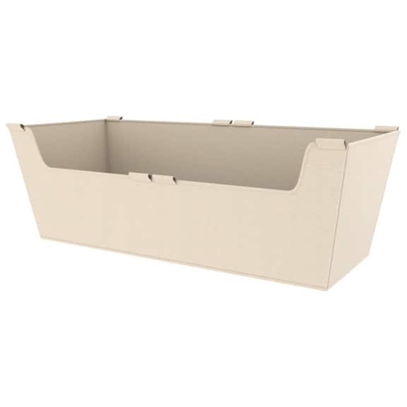 Rev-A-Shelf Sidelines CBLSL-301417-T-1 Canvas Cloth Closet Basket Liner, Tan
