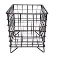 thumbnail image 2 of Tnobhg Iron Storage Rack Hollow Out Large Capacity Stainless Iron Wire Mesh Storage Basket Home Office Bathroom Desktop Case Organizer, 2 of 8