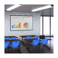 thumbnail image 3 of Regency Kobe 60 x 24 in. Mobile T-Base Training Table- Neo Walnut, 2 M Stack Chairs- Blue, 3 of 10
