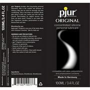 Pjur Original Concentrated Silicone Based Personal Lubricant Gel, 3.4 oz