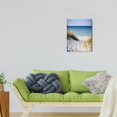 thumbnail image 2 of Unwind with a Beach Seascape Vibrant 12X16inch Canvas Painting of Sea & Nature. Wall Art for Living Room, Bedroom & Office. Instantly Uplifts Home Décor Ready to Hang!, 2 of 7