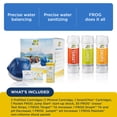 thumbnail image 3 of FROG @ease Floating System and pH, Total Alkalinity Starter Kit for Hot Tubs with 1 Pack of FROG Maintain - Self-Regulating Hot Tub Sanitizer and Water Balancer Chemicals - Hot Tub Maintenance Bundle, 3 of 8