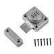 thumbnail image 2 of Cerradura de seguridad giratoria con contraseña, cerraduras resistentes sin llave para gabinetes y cocinas. Plata, 2 of 9