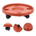 thumbnail image 2 of LOVEVER 2 Pcs Support de Pot de Fleurs Rond 14 Pouces avec Roues Universelles Support en Résine Robuste pour Outil de Jardin, 2 of 8