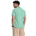 thumbnail image 4 of HAOMEILI Men's Button Down Shirts Short Sleeve Casual Shirts Summer Beach Shirts Vacation Wedding Shirts with Pocket, 4 of 7