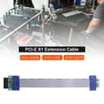 thumbnail image 5 of Extensor Tarjeta Vertical PCI Express Flexible Cable Extensión Convertidor PCIe 1X, 5 of 5