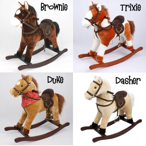 rocking horse with sound and movement