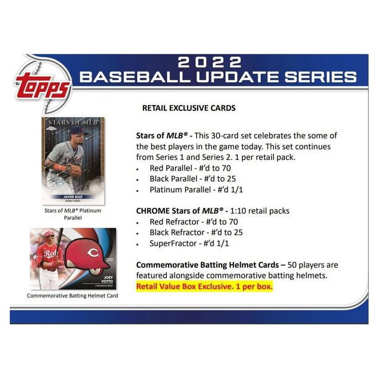 20+ 2022 Topps Update Retail Box