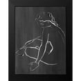 thumbnail image 2 of Loreth, Lanie 15x18 Black Modern Framed Museum Art Print Titled - Sketched in Black II, 2 of 5