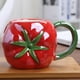 thumbnail image 4 of Forma de fruta Taza de café Taza de agua Taza de té Bebida Té Bebidas frías o calientes Taza de leche de café de cerámica adorable para uso diario perfecl  Taza de café, 4 of 8