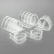 thumbnail image 3 of 12 Piezas De Clips Para Fijar Manteles, Portátiles, Duraderos, De Plástico Transparente Abs, Faldón Para Mesa, Fijador De Manteles, 3 of 8