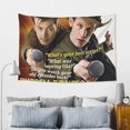 thumbnail image 6 of Doctor Who Tapestry, Anime Wall Poster Art, Wall Tapestry For Bedroom Living Room Dorm Room, Wall Hanging For Festival Party Events Background Photography Backdrop, 60x40 Inch, 6 of 9