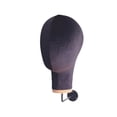thumbnail image 2 of Cabeza de maniquí para pelucas de pared, ahorra espacio, ideal para exhibir sombreros. Negro, 2 of 9