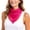 A-Hot Pink108, variant on Womens Scarf Delicate Lightweight Cotton Linen Triangle Bandana Gradient Print Travel Daily Scarf