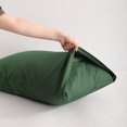 thumbnail image 2 of Kelnaro 20x54 Inch Olive green Pure Cotton Body Pillowcase, Hypoallergenic Ultra Soft Breathable Body Pillow Cover, 2 of 6