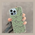 thumbnail image 2 of Green Melted Face Case for iPhone 11 Pro,Aesthetic Art Design TPU Shock-proof Cover Case, 2 of 6