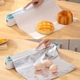 thumbnail image 4 of Cortador De Envoltura De Cocina, Dispensador De Película Adhesiva Ajustable Con Operación Deslizante Para Papel Para Hornear, 4 of 7