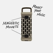Turtlebox Ranger Li-Ion Battery-Powered Ultra-Portable Speaker, Tan