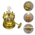 thumbnail image 5 of REACHISE 2pcs Oil Lamp Wicks Kerosene Lamp Base Burner Accessories Oil Lamp Regulator, 5 of 8
